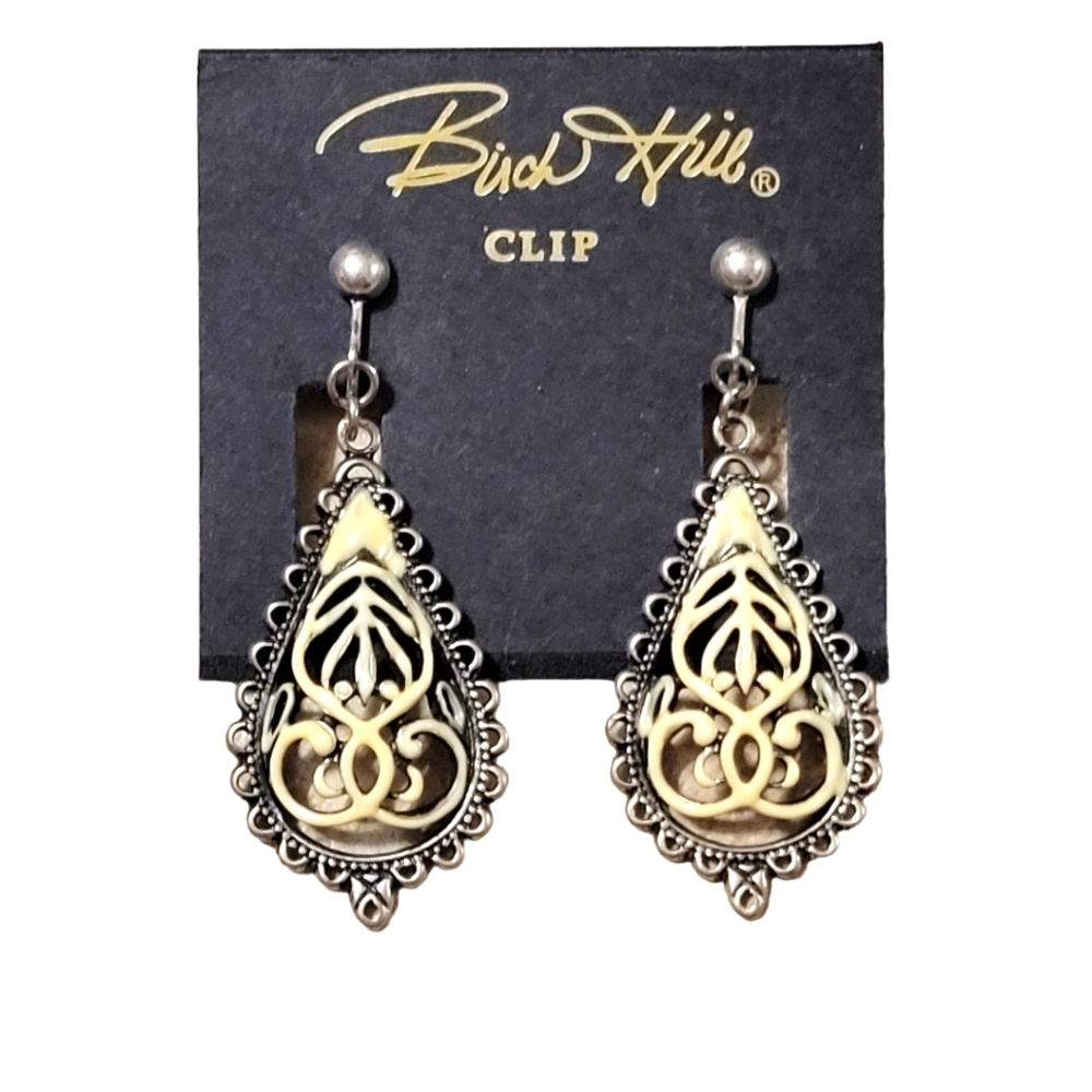 Birch Hill clip on earrings